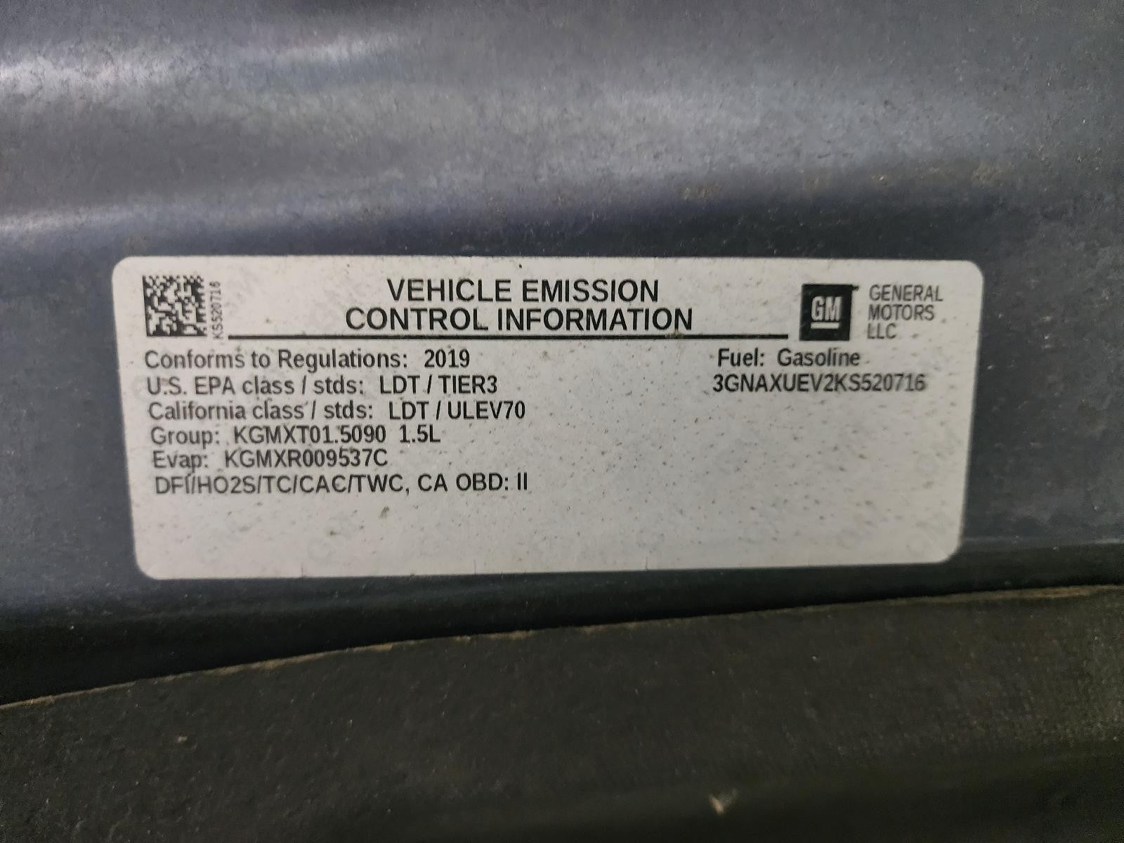 Used Transfer Case Assembly fits: 2019 Chevrolet Equinox 1.5 Grade B
