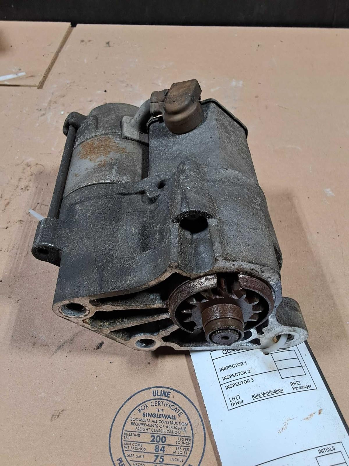 Used Starter Motor fits: 2010 Dodge Challenger 5.7L RWD Grade A