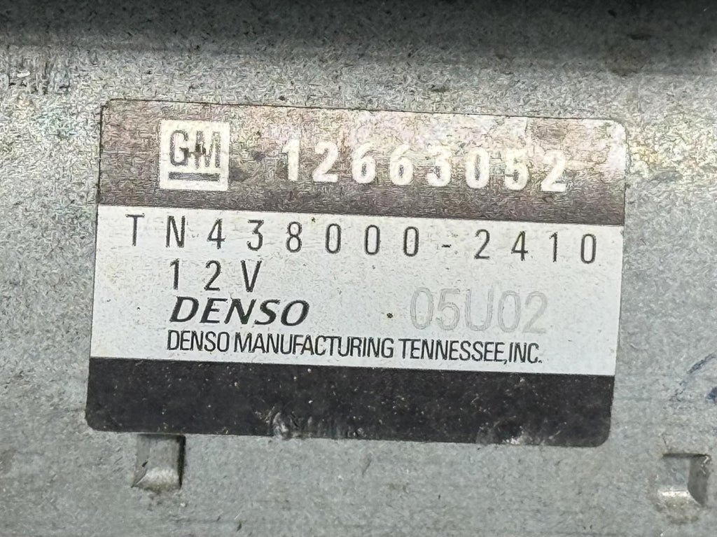 2018-2020 CHEVROLET EQUINOX STARTER MOTOR 2.0L OEM