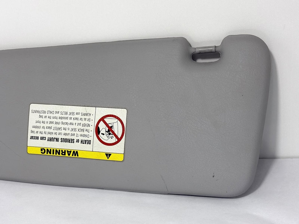 2001-2005 BMW 330i E46 SUN VISOR SHADE RIGHT PASSENGER SIDE LEATHER OEM
