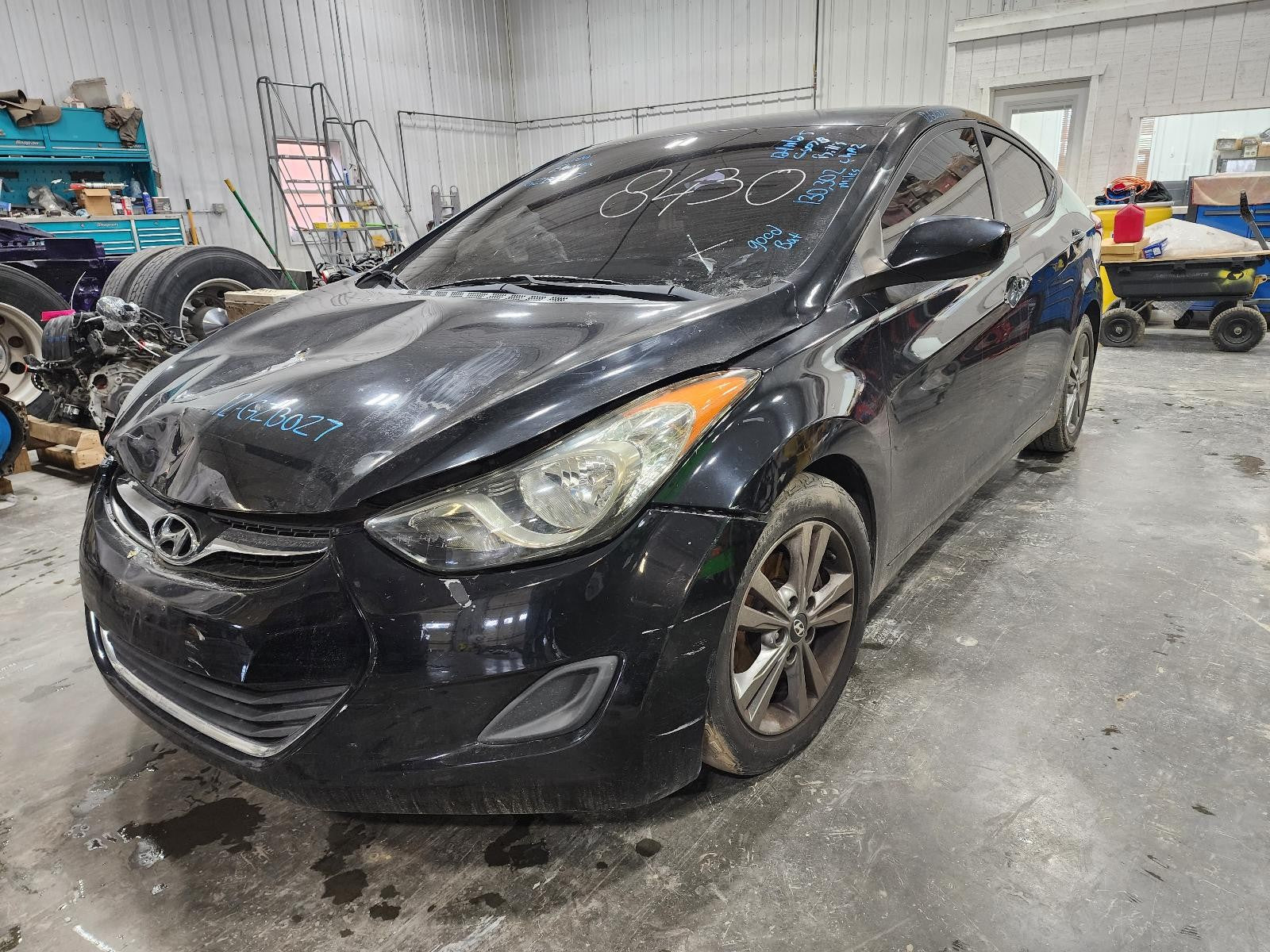 Used Rack and Pinion Assembly fits: 2012 Hyundai Elantra Power Rack & Pinion ele
