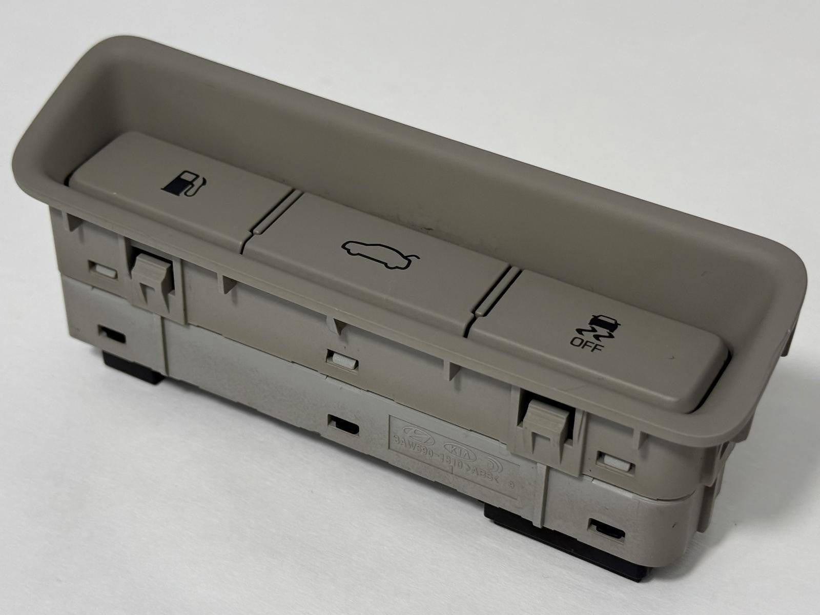 2015-2017 HYUNDAI SONATA TRUNK FUEL DOOR TRACTION CONTROL SWITCH OEM