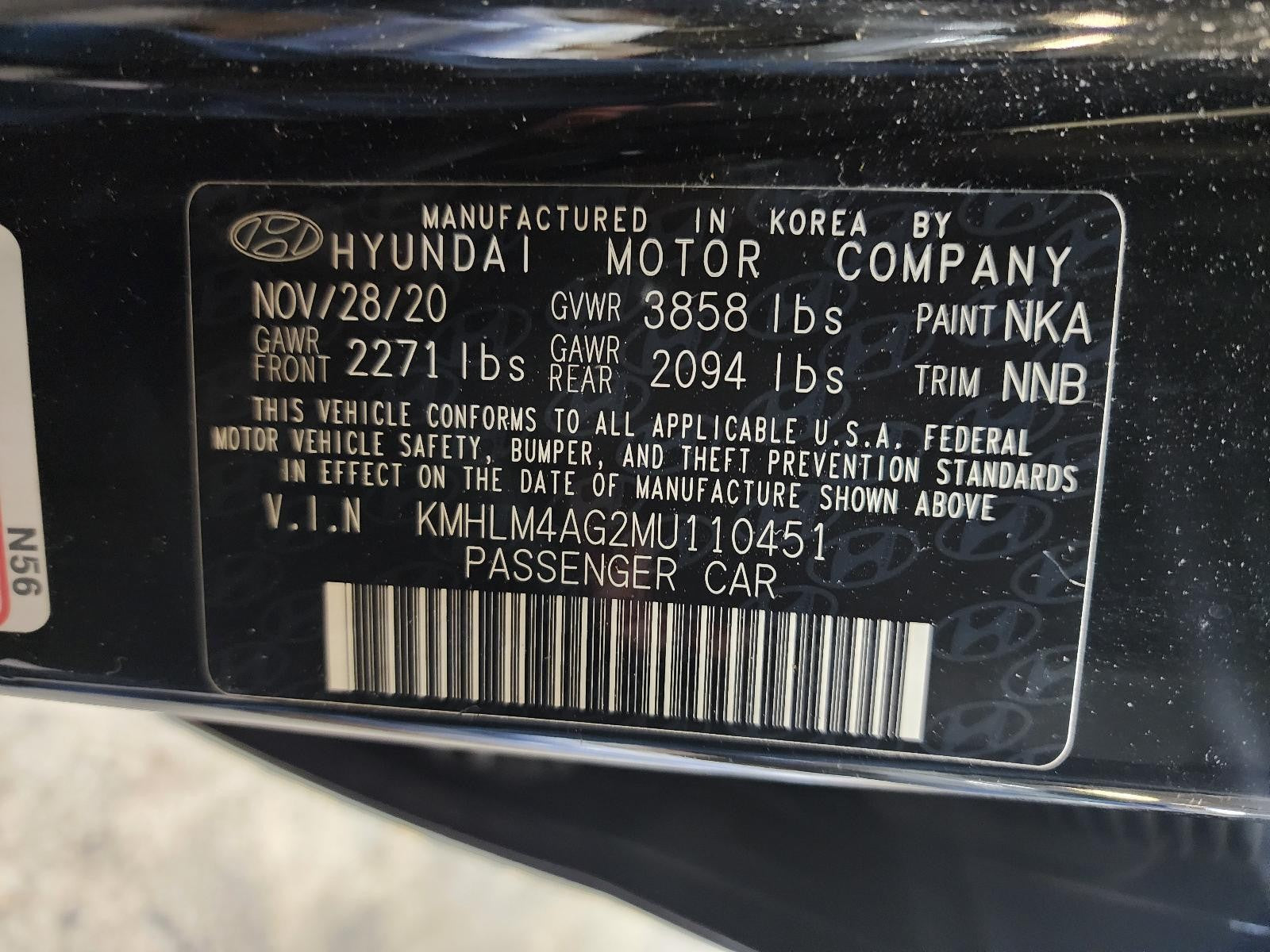 Used Front Right Drive Axle Shaft fits: 2021 Hyundai Elantra front 2.0L AT CVT K