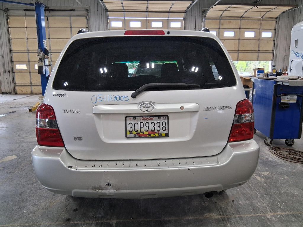 Used Rear Right Door Window Regulator Rear fits: 2005 Toyota Highlander Rear Rig