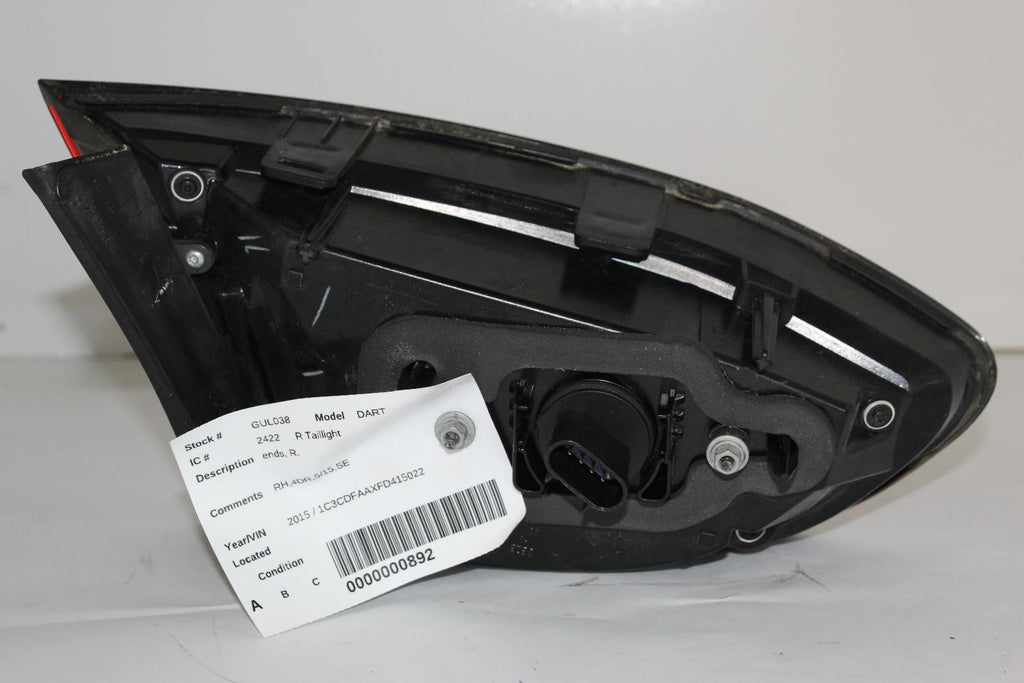 DODGE DART R Taillight ends, R. 13 14 15 16