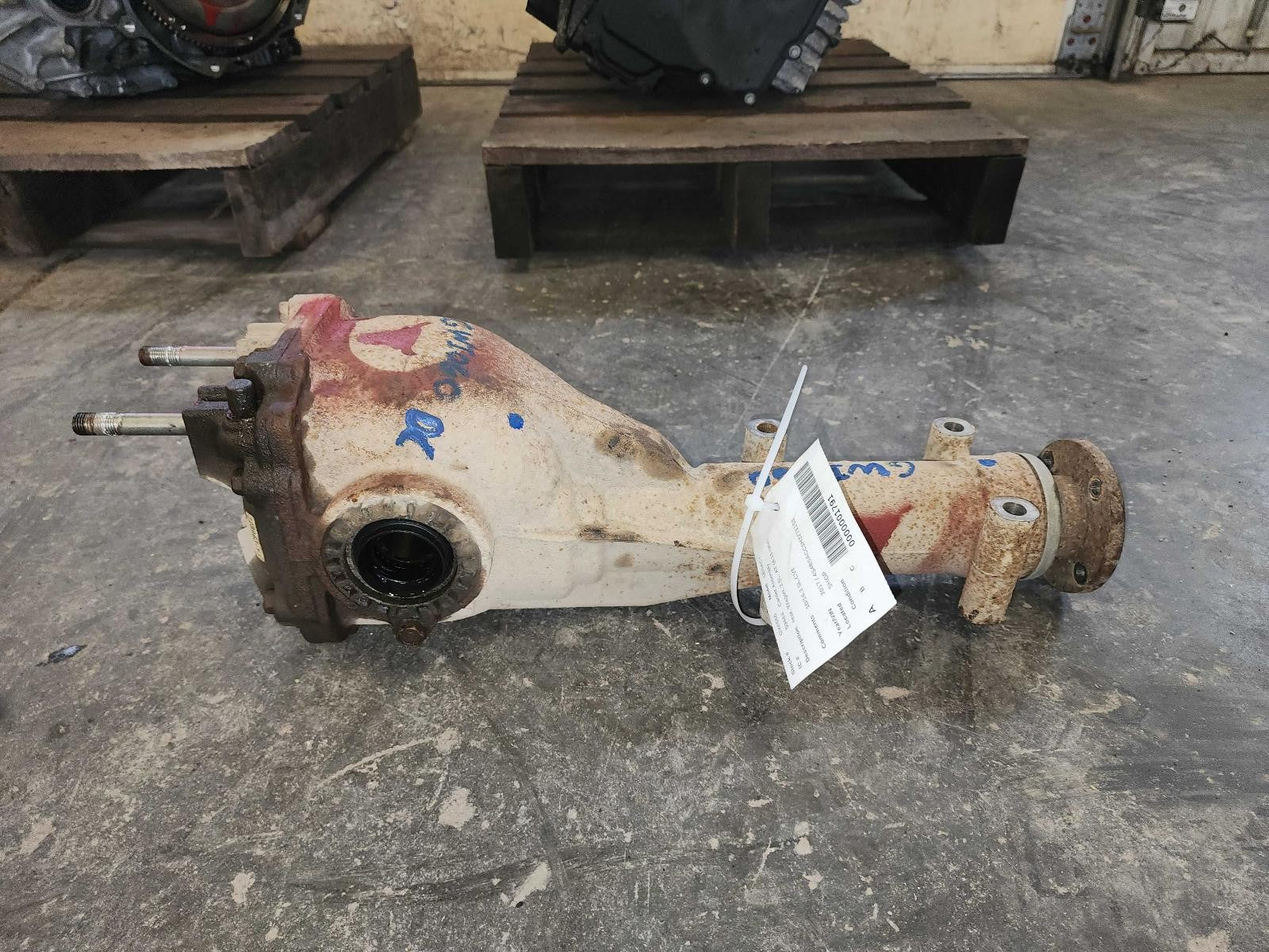 Used Differential Carrier Assembly fits: 2017 Subaru Legacy rear Wagon 2.5L AT 4