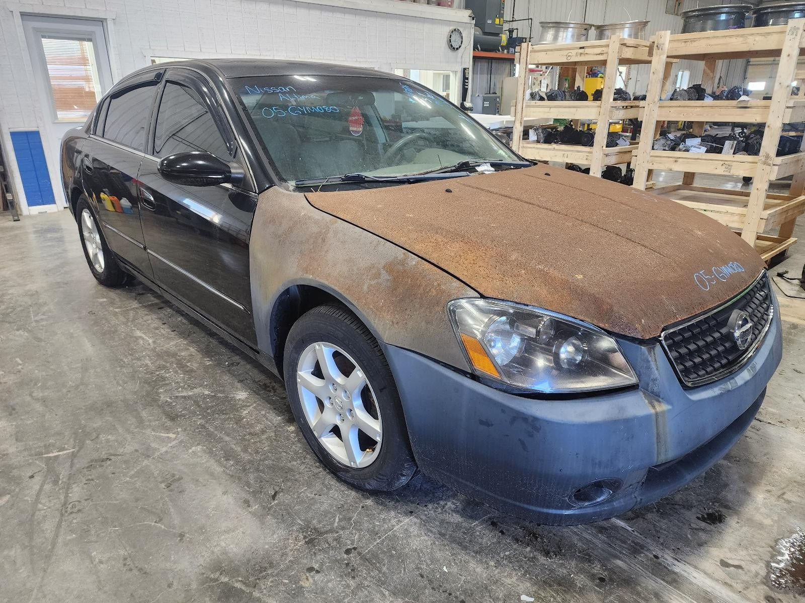 Used Alternator fits: 2005 Nissan Altima 2.5L 4 cylinder thru 12/04 Grade C