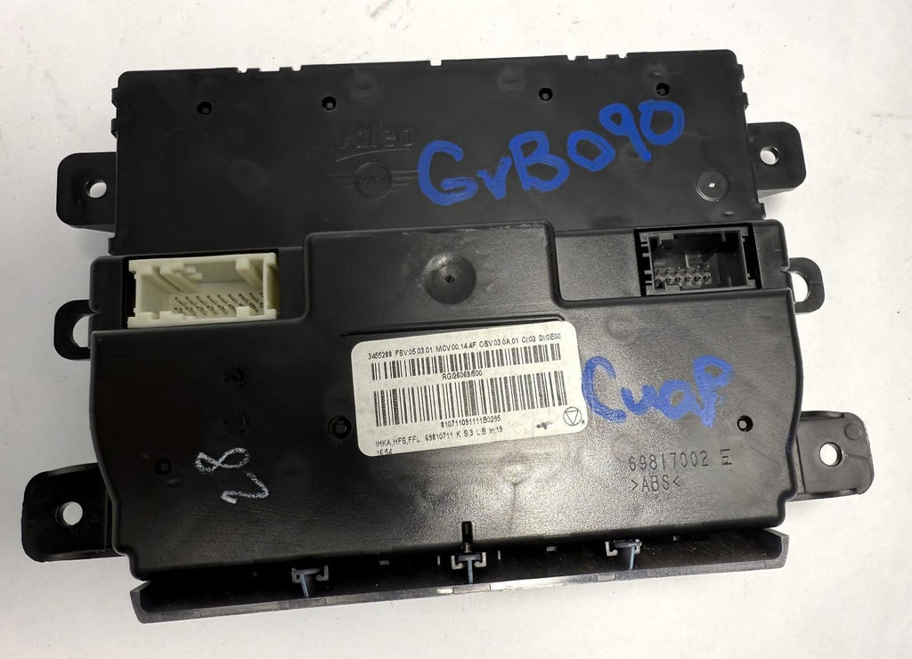 07-09 MINI COOPER CLUBMAN HEATER A/C TEMPERATURE CLIMATE CONTROL OEM