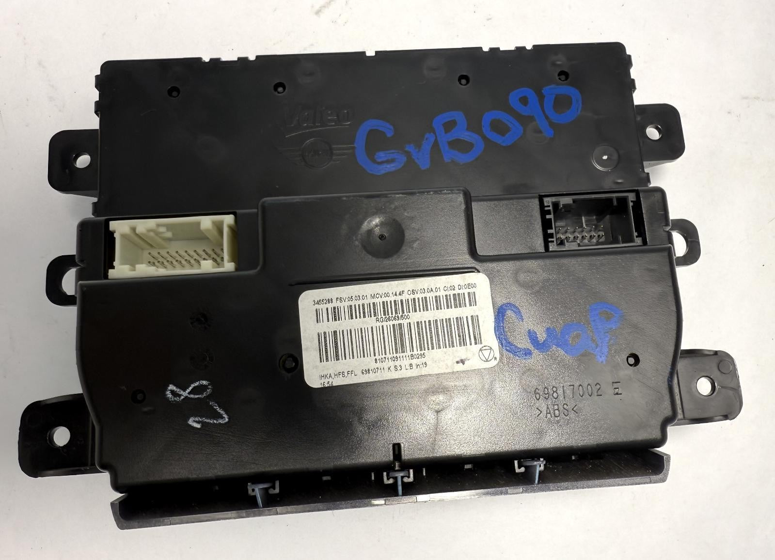 07-09 MINI COOPER CLUBMAN HEATER A/C TEMPERATURE CLIMATE CONTROL OEM