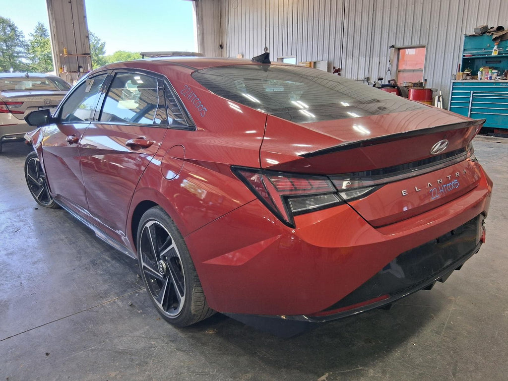 Used Rear Left Door Assembly Rear Side fits: 2022 Hyundai Elantra Korea built Re