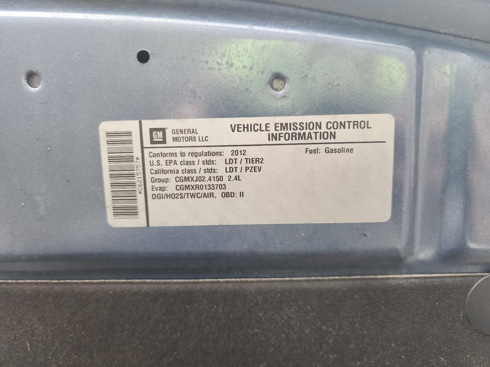 Used Automatic Transmission Assembly fits: 2012 Chevrolet Equinox AT 6 Speed FWD