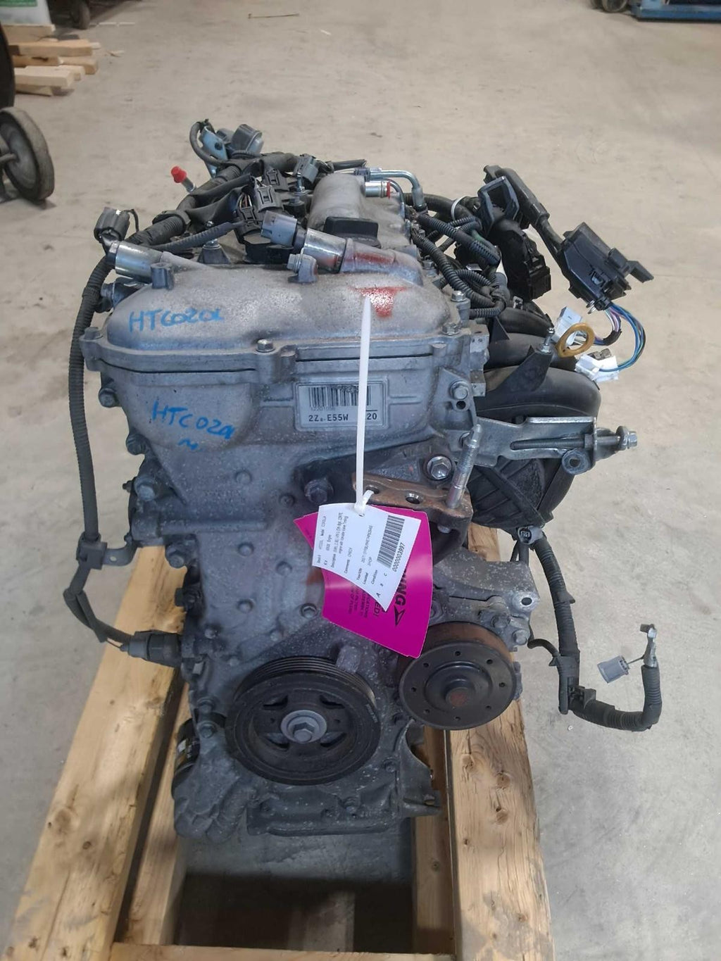 Used Engine Complete Assembly fits: 2017 Toyota Corolla Sdn 1.8L VIN U 5th digit