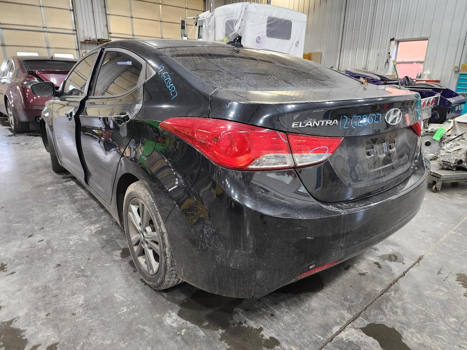 Used Rack and Pinion Assembly fits: 2012 Hyundai Elantra Power Rack & Pinion ele