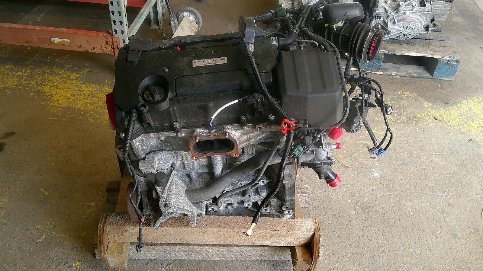 Used Engine Complete Assembly fits: 2017 Honda Accord 2.4L VIN 2 6th digit Sedan