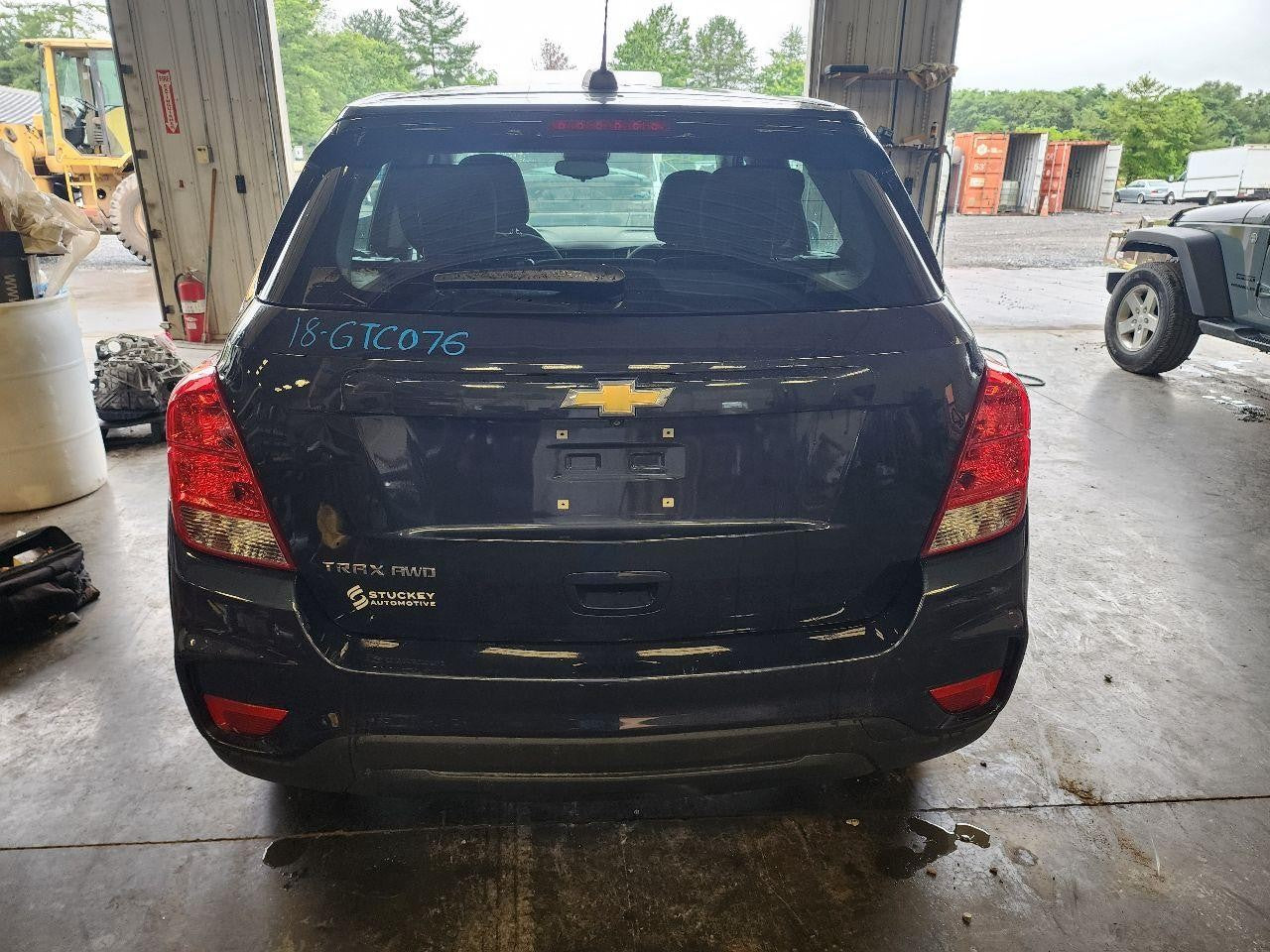 Used Left Tail Light Assembly fits: 2018 Chevrolet Trax Left Grade A