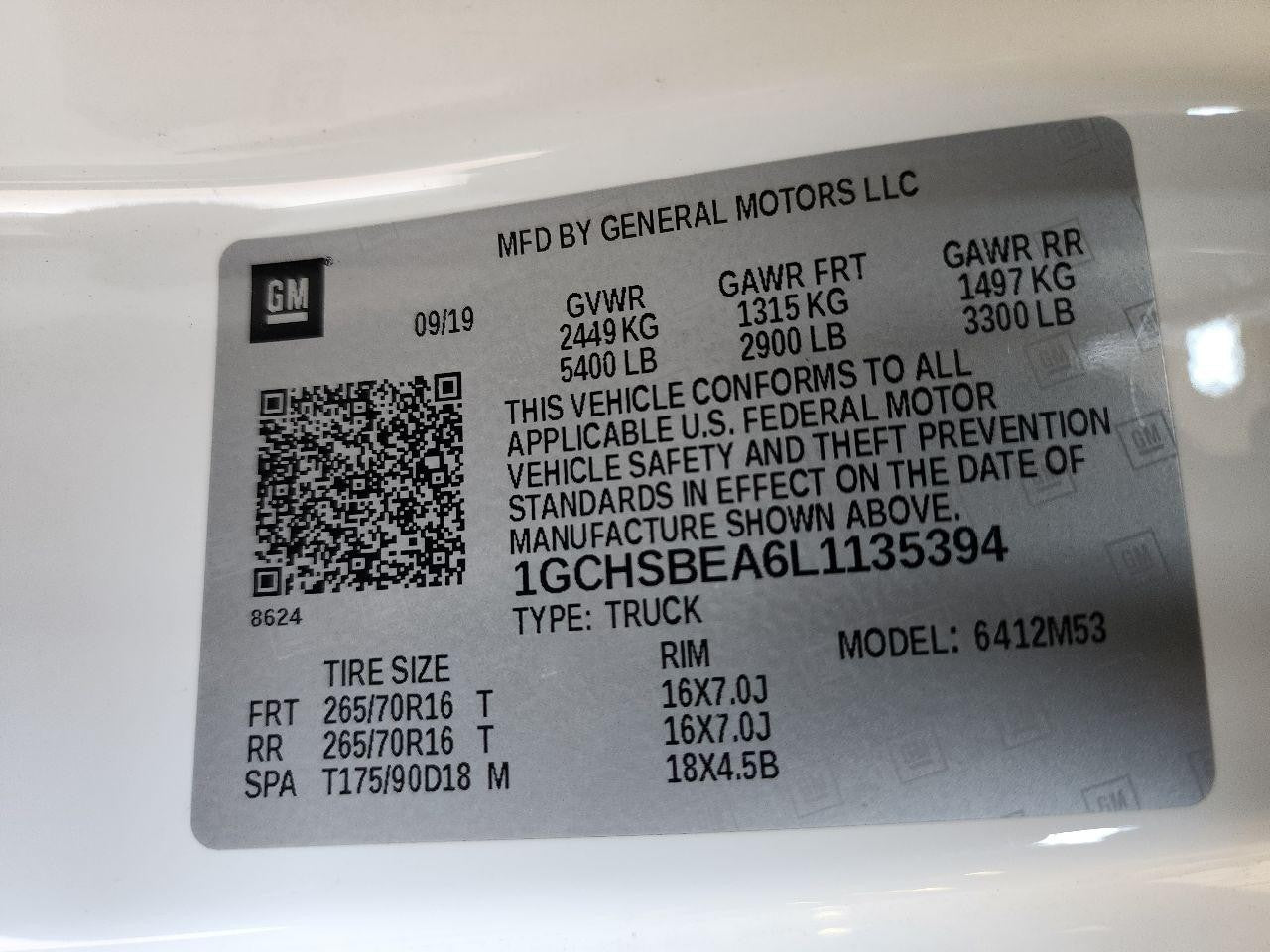 Used Engine Control Module (ECM) fits: 2020 Chevrolet Colorado Electronic Contro