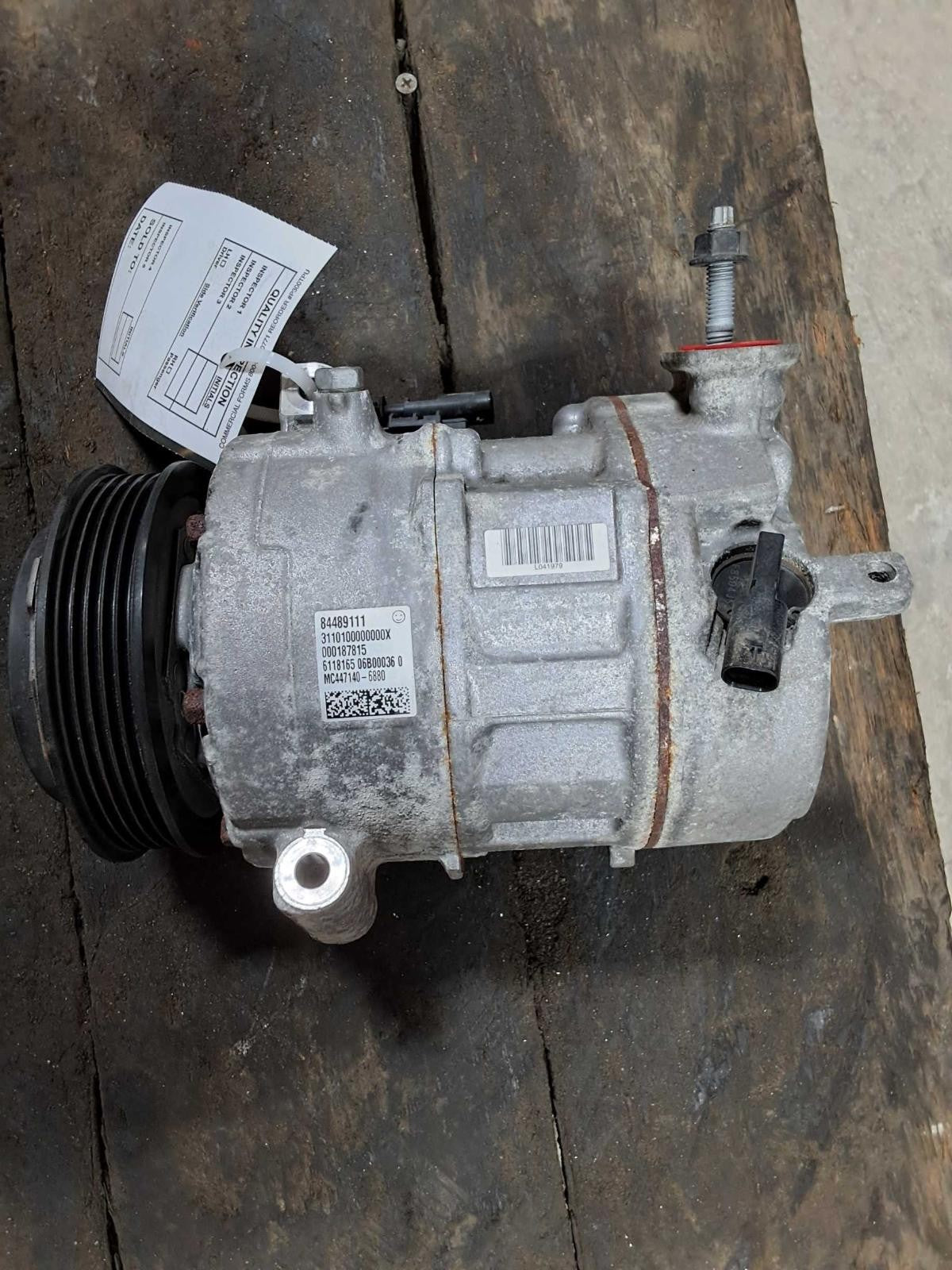 Used A/C Compressor fits: 2019 Chevrolet Blazer 2.0 Grade A