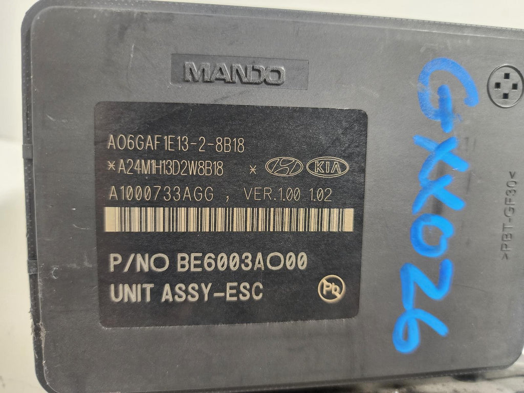 2020-2022 KIA SPORTAGE ANTI-LOCK BRAKE PART OEM
