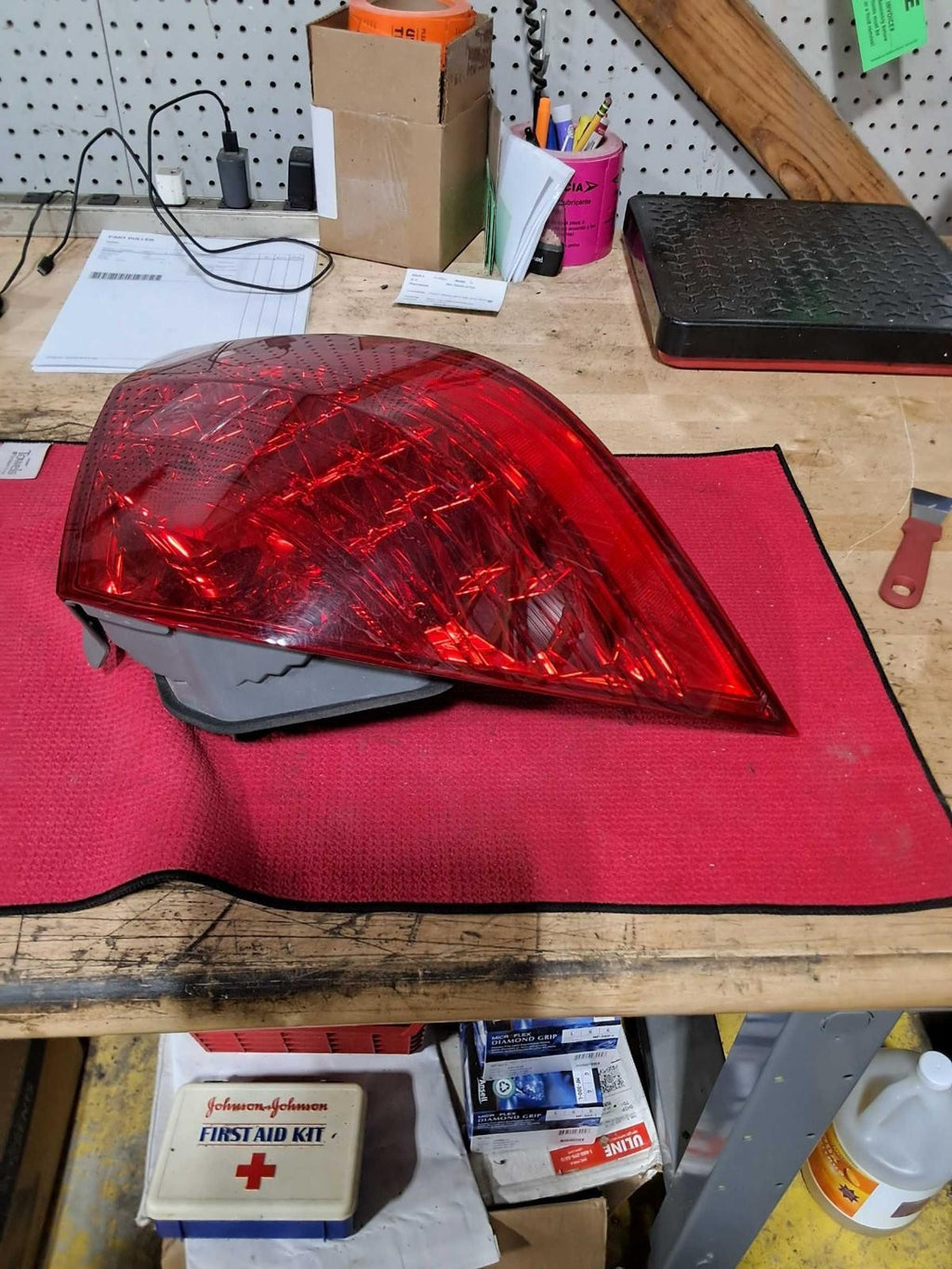 Used Left Tail Light Assembly fits: 2007 Honda Accord Sdn VIN M 5th digit Left G