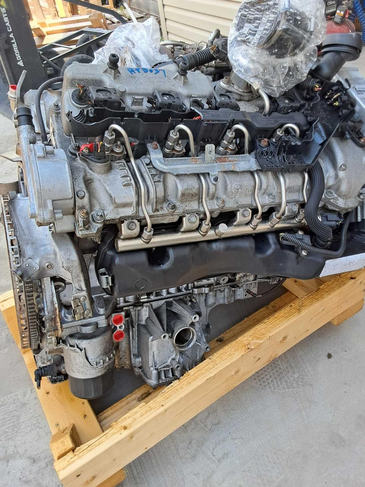 Used Engine Complete Assembly fits: 2013 Bmw X5 xDrive50i 4.4L twin turbo Grade