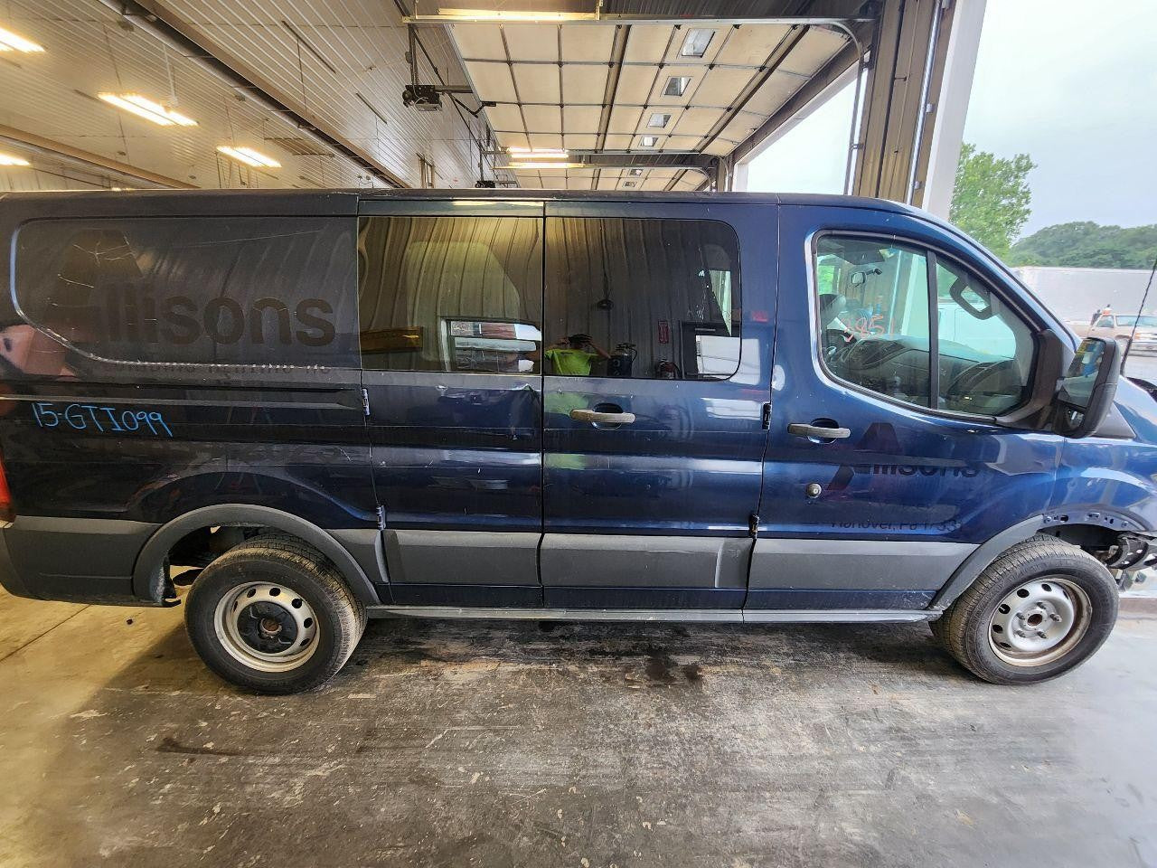 Used Steering Column fits: 2015 Ford Transit 250 w/cruise control w/o lane depar
