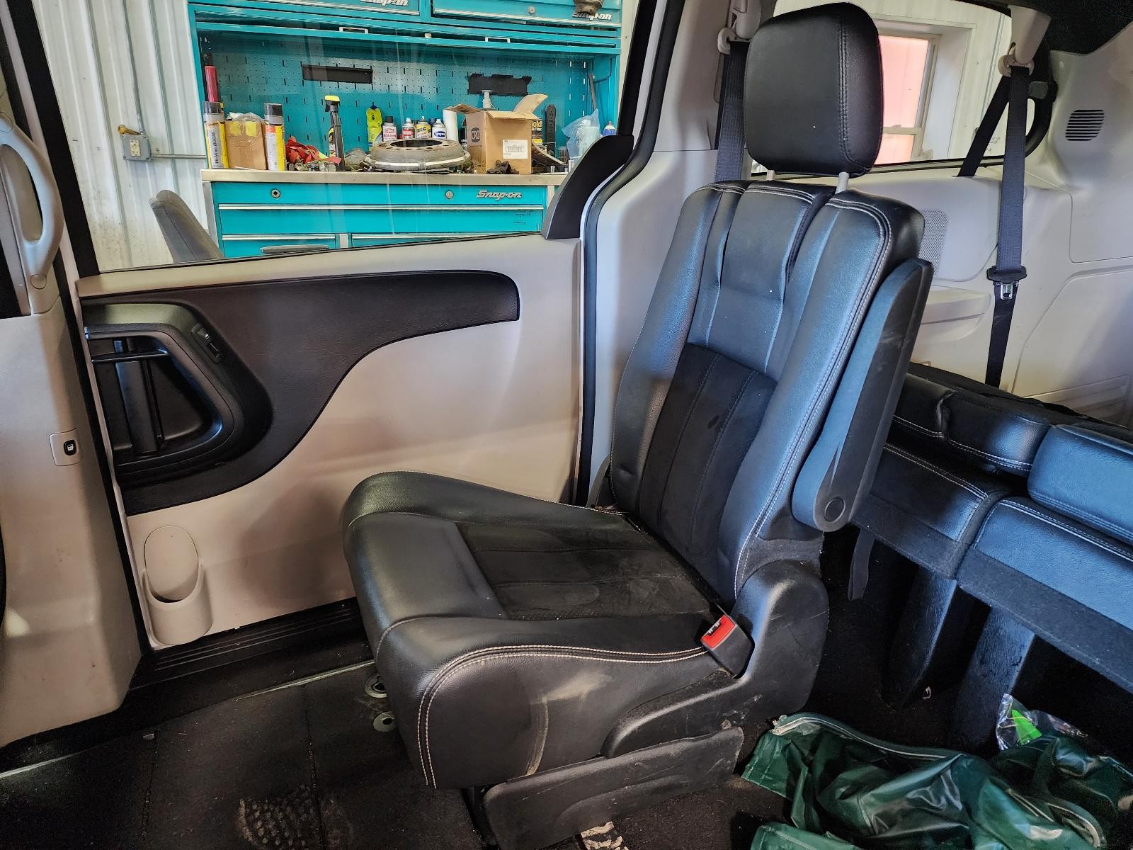 Used Seat Rear fits: 2018 Dodge Caravan  Grade A