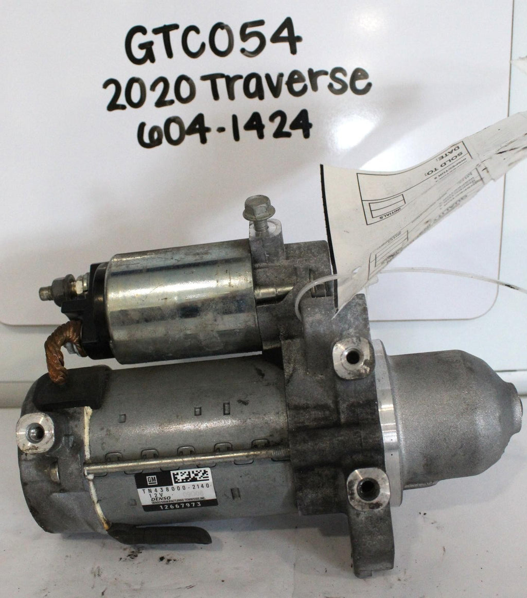 CHEVROLET TRAVERSE Starter Motor  20 21 22 23