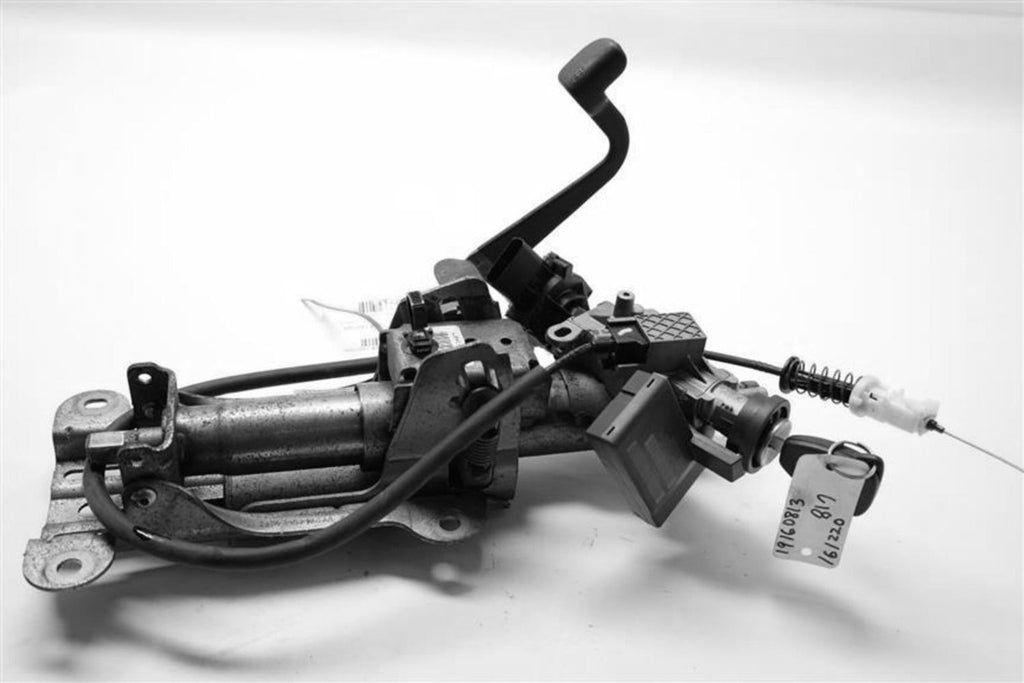 Used Steering Column fits: 2016 Jeep Wrangler Floor Shift tilt wheel LHD w/cruis