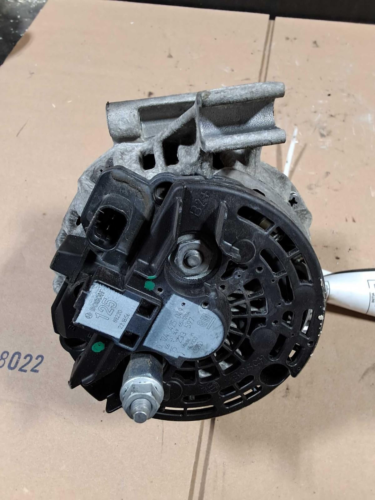 Used Alternator fits: 2008 Chevrolet Impala 3.9L 125 amp opt KG7 Grade A