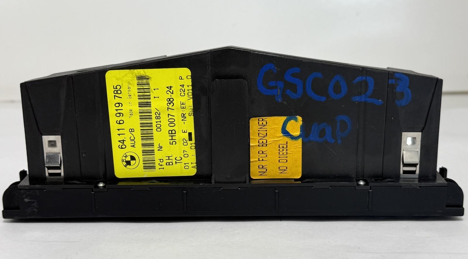 2001-2006 BMW 330i E46 CLIMATE TEMPERATURE CONTROL HEATER A/C OEM