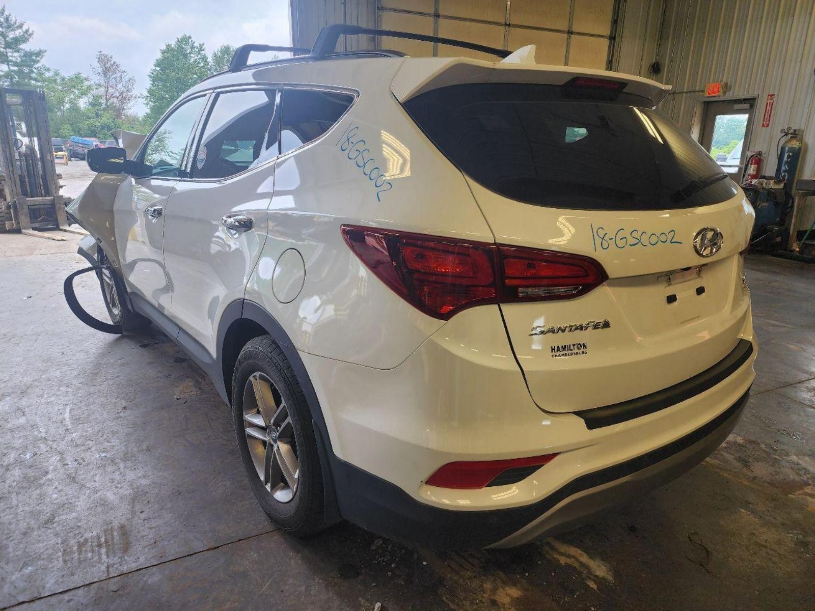 HYUNDAI SANTA FE L Rear Door (electric, privacy tint glass), SWB (Sport), w/su