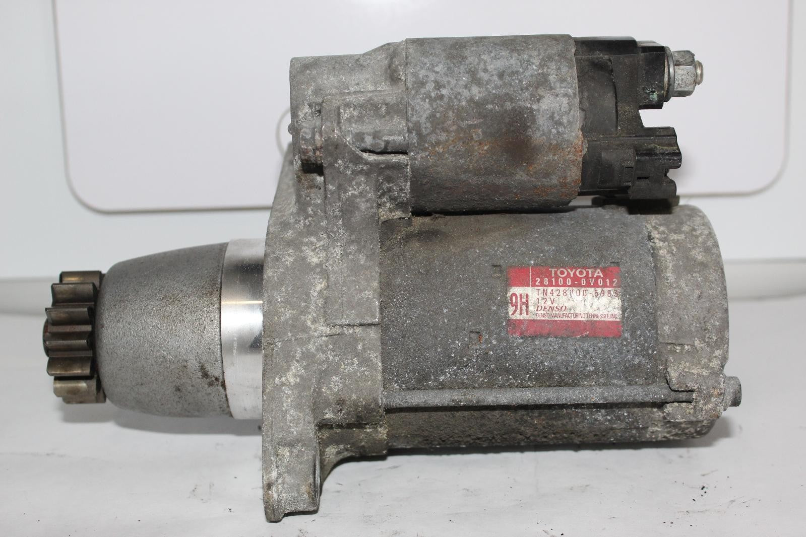 TOYOTA CAMRY Starter Motor VIN F (5th digit), (2.5L, 4 cyl, 2ARFE engine) 10 11