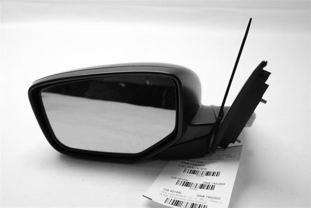 Used Left Door Mirror fits: 2008 Honda Accord Power Cpe heated Left Grade A