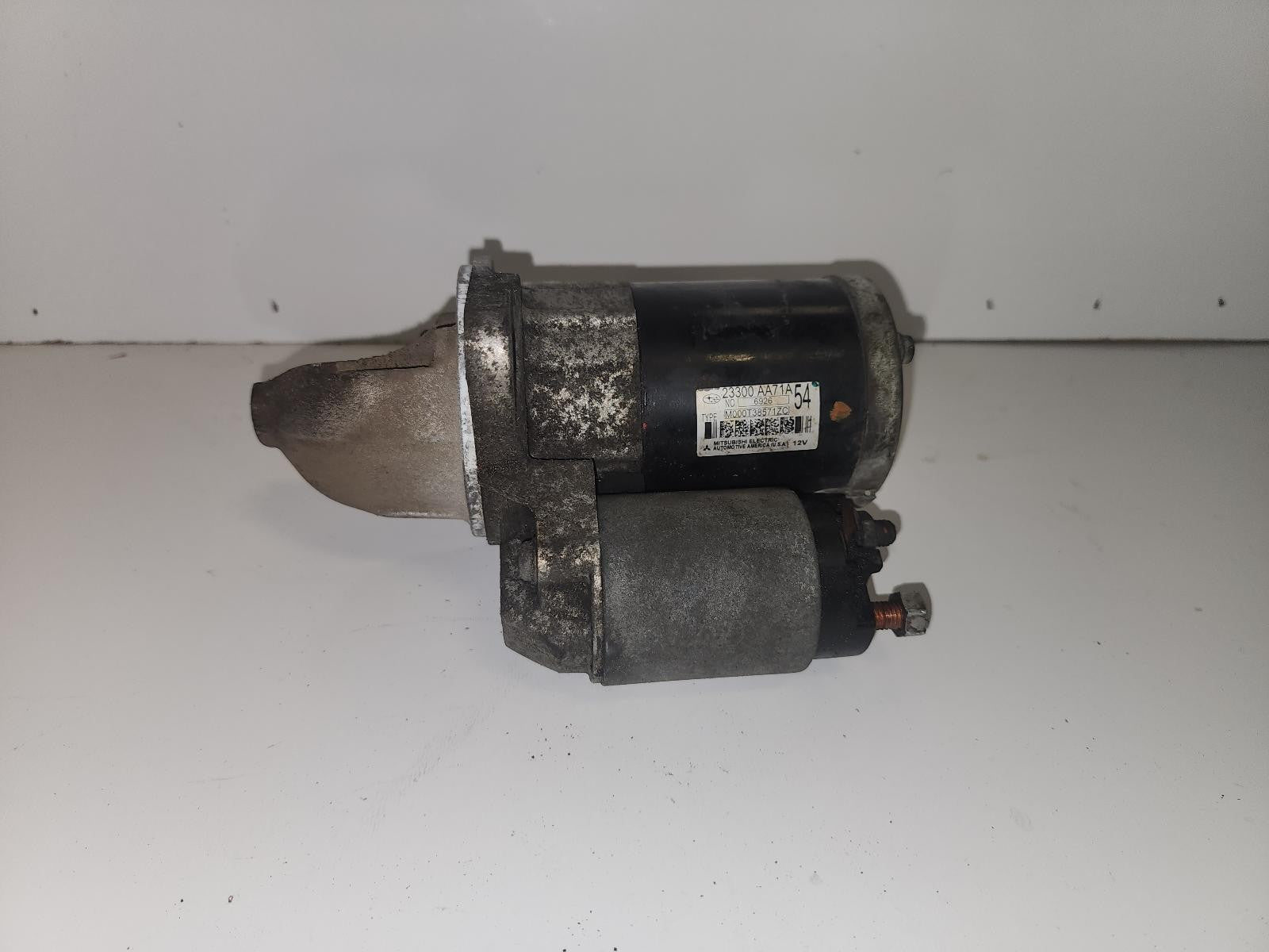 Used Starter Motor fits: 2017 Subaru Legacy 2.5L AT CVT Grade A