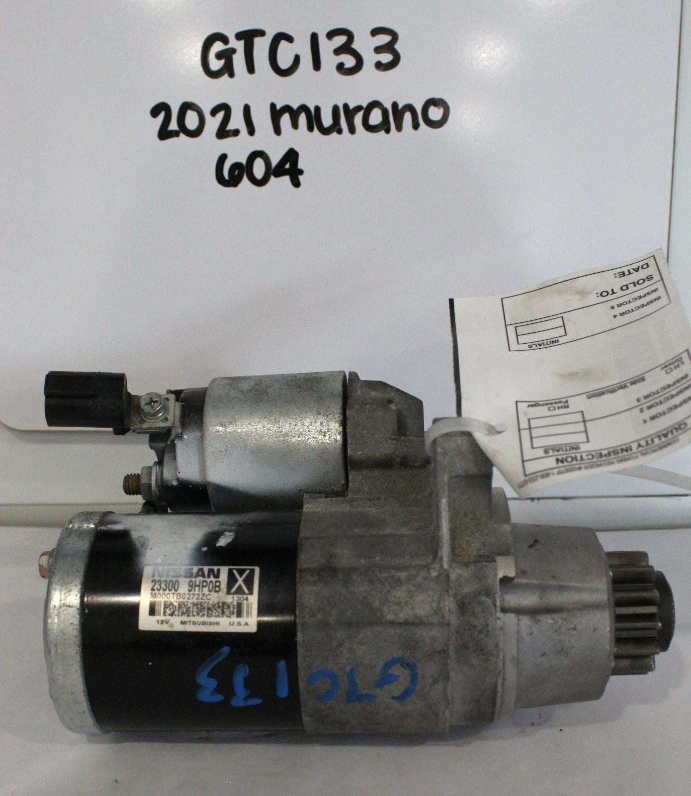 NISSAN MURANO Starter Motor  21 22 23