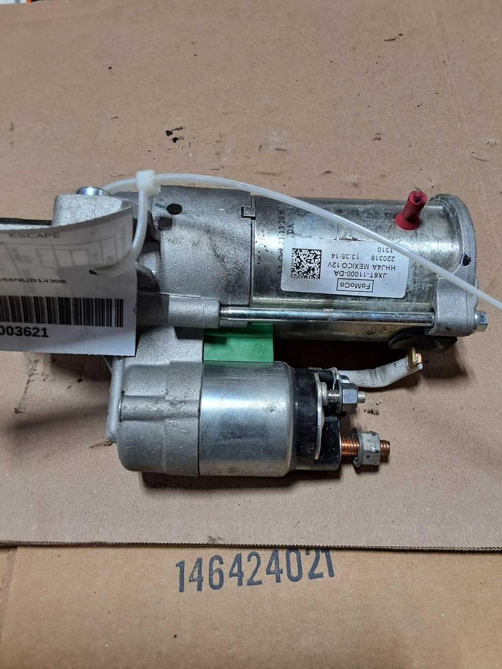 Used Starter Motor fits: 2022 Ford Escape 1.5 Grade A