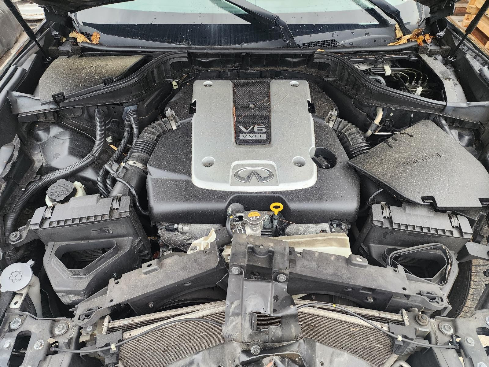 Used Rear Left Door Window Regulator Rear fits: 2018 Infiniti Q70 electric Rear