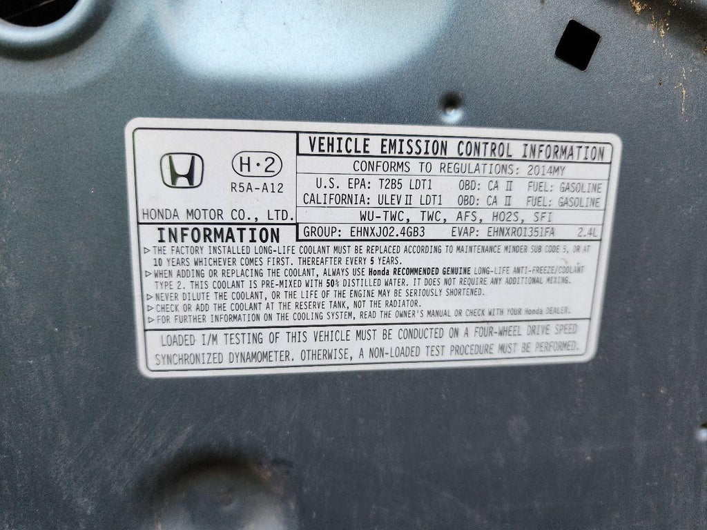 Used HVAC Blower Motor fits: 2014 Honda Cr-v  Grade A