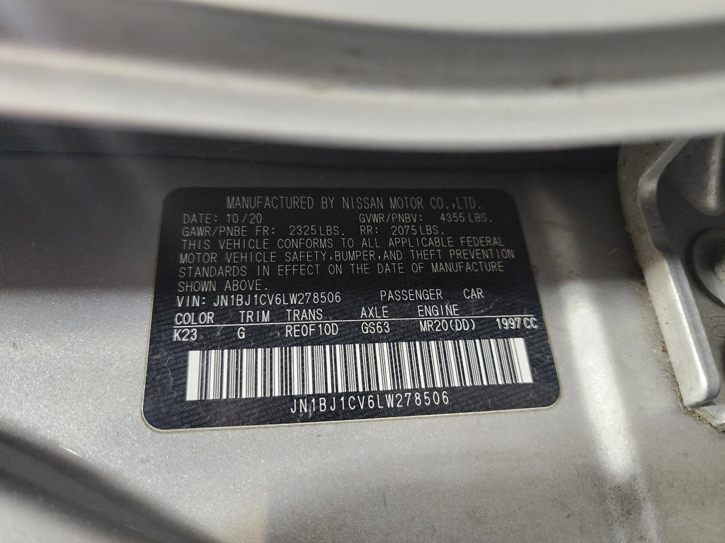 Used Windshield Wiper Motor fits: 2020 Nissan Rogue sport  Grade A