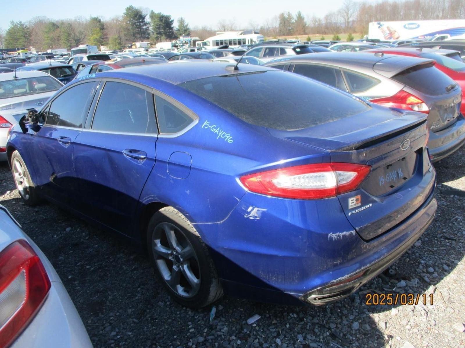 FORD FUSION L Taillight quarter panel mounted (LED), Hybrid SE, L. 13 14 15 16