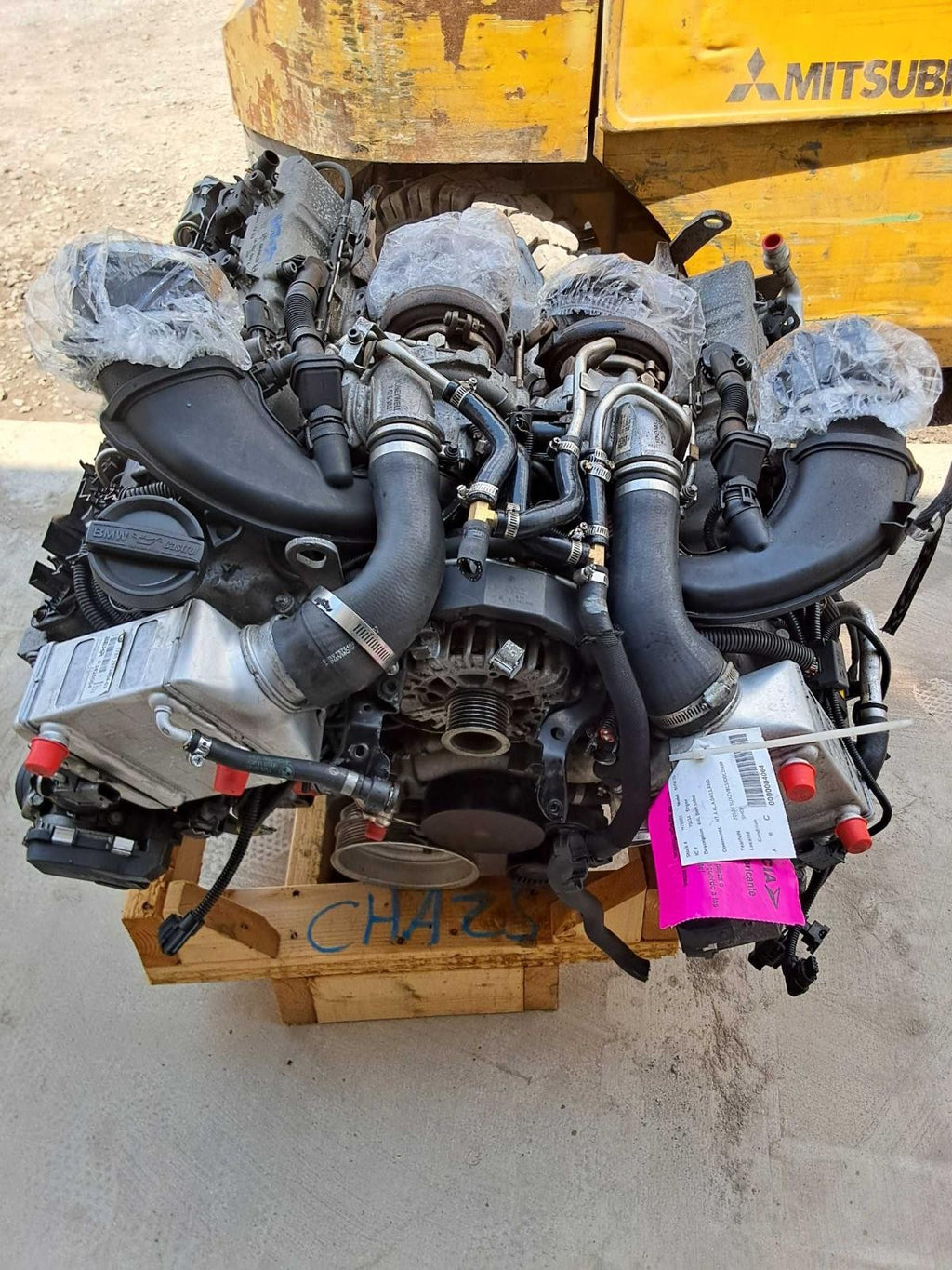 Used Engine Complete Assembly fits: 2013 Bmw X5 xDrive50i 4.4L twin turbo Grade