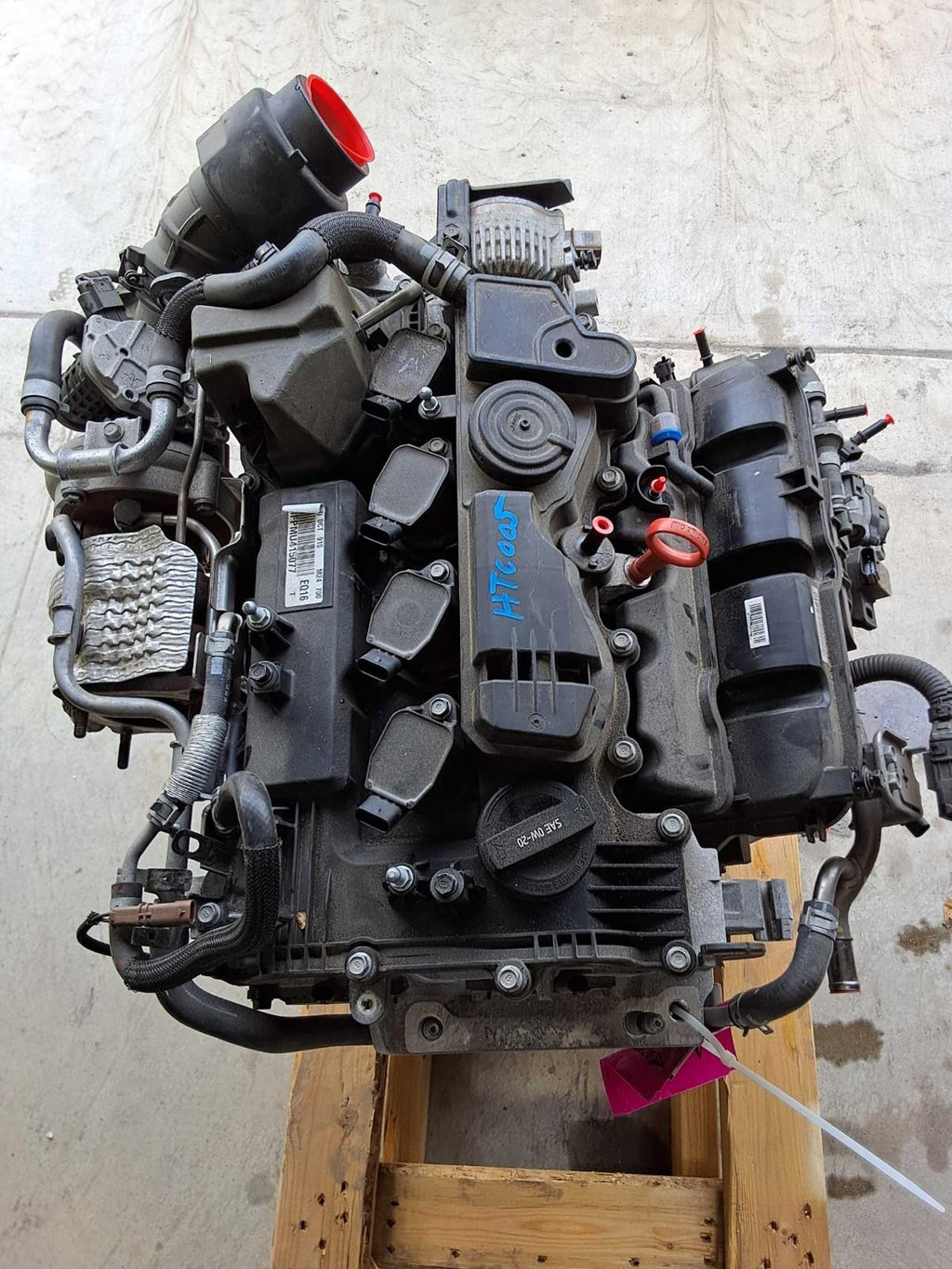 Used Engine Complete Assembly fits: 2022 Hyundai Elantra 1.6L VIN 3 8th digit tu
