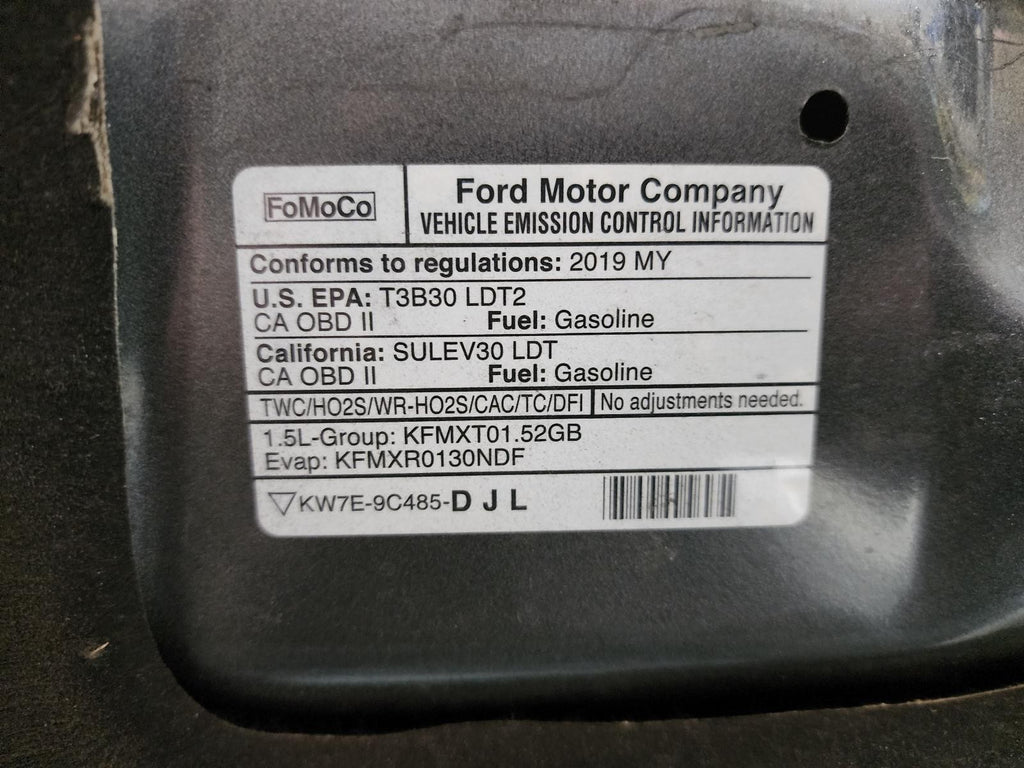 Used A/C Selector Switch fits: 2019 Ford Escape front automatic temperature cont