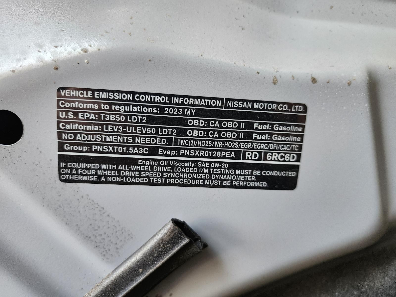 Used A/C Selector Switch fits: 2023 Nissan Rogue front ID 27500-6RK1B Grade A