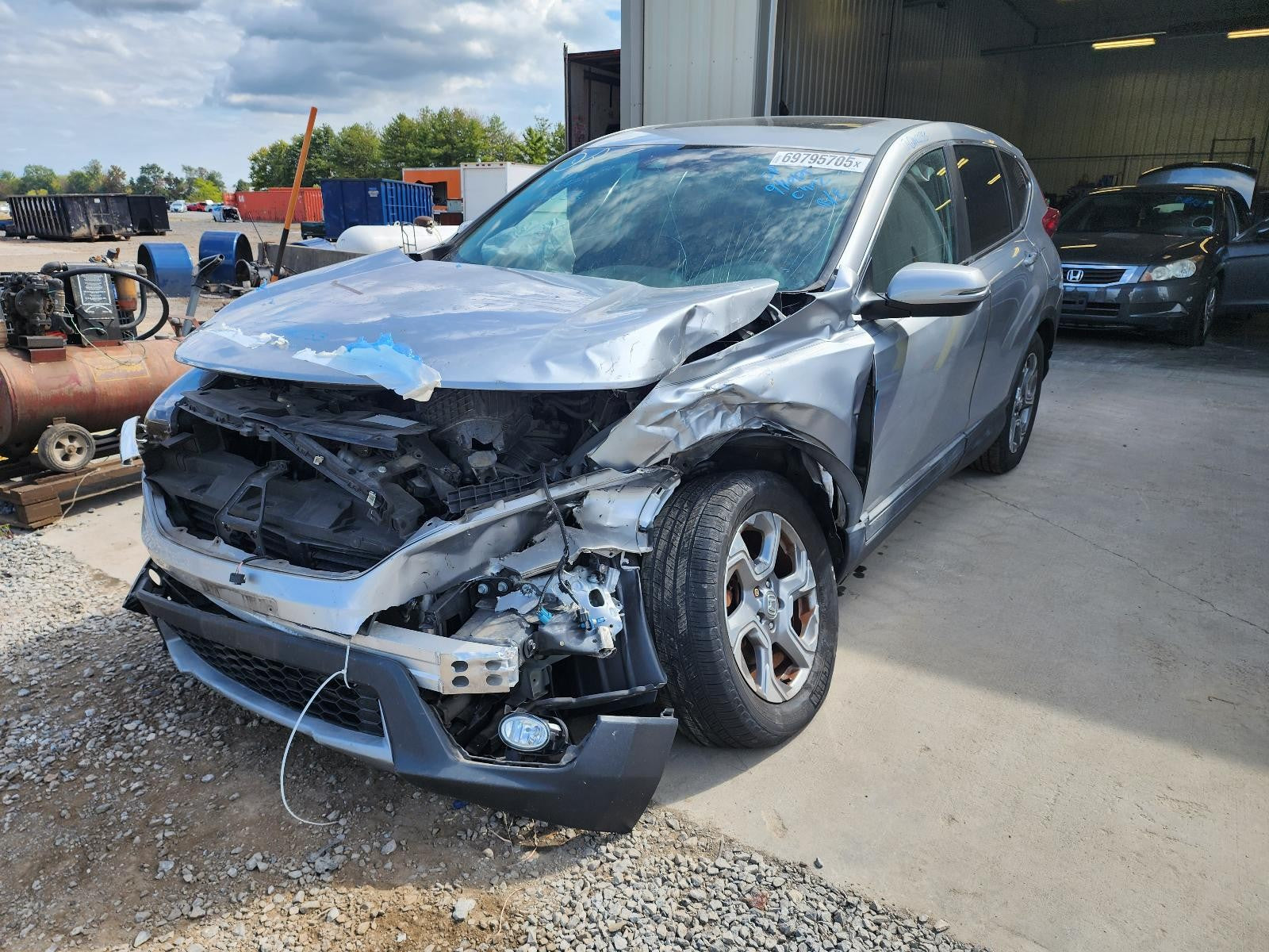 Used A/C Compressor fits: 2017 Honda Cr-v 1.5L turbo Grade A
