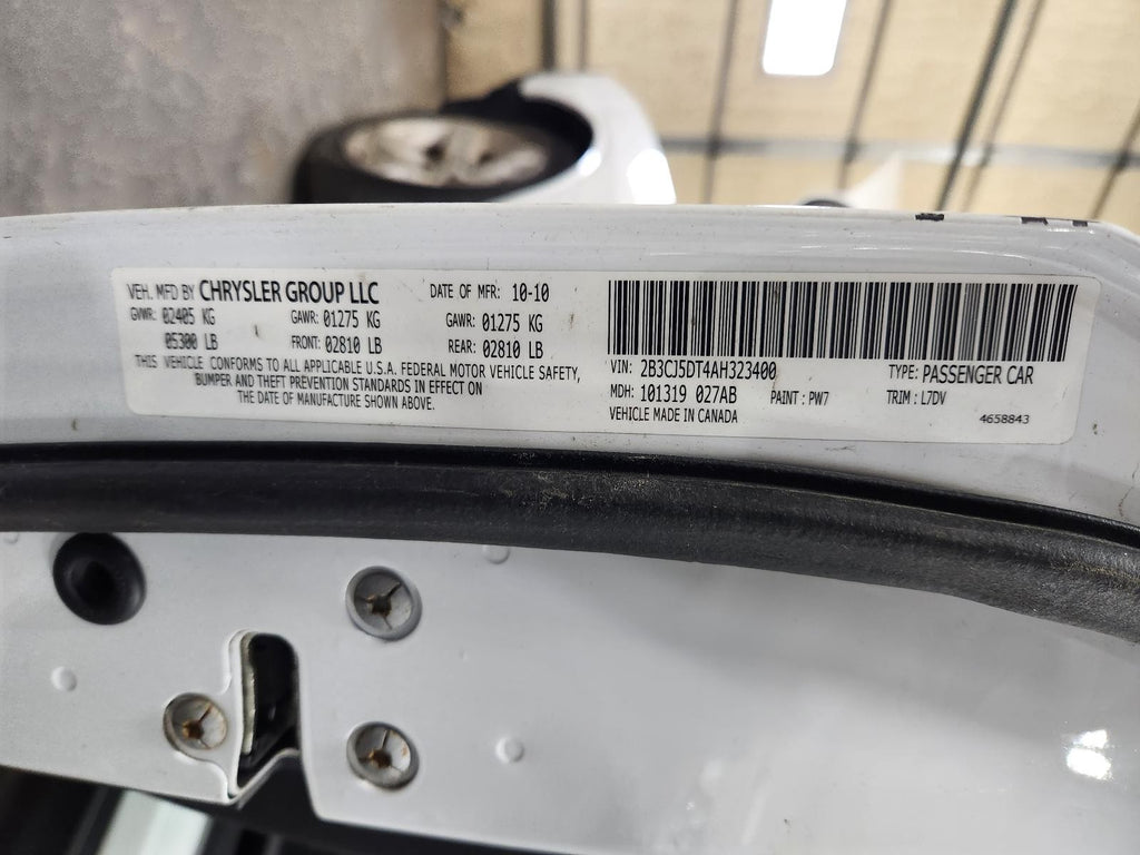Used Washer Fluid Reservoir fits: 2010 Dodge Challenger  Grade A