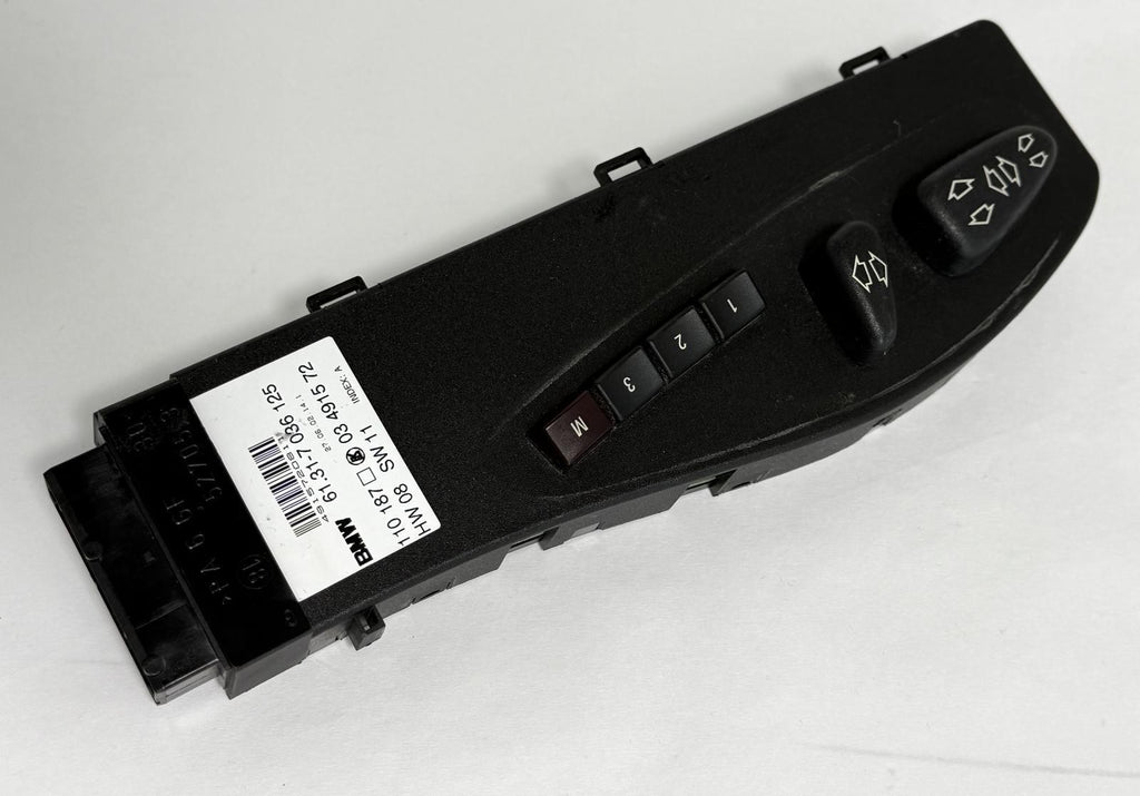 1995-2005 BMW 330i E46 POWER SEAT MEMORY CONTROL SWITCH FRONT LEFT OEM