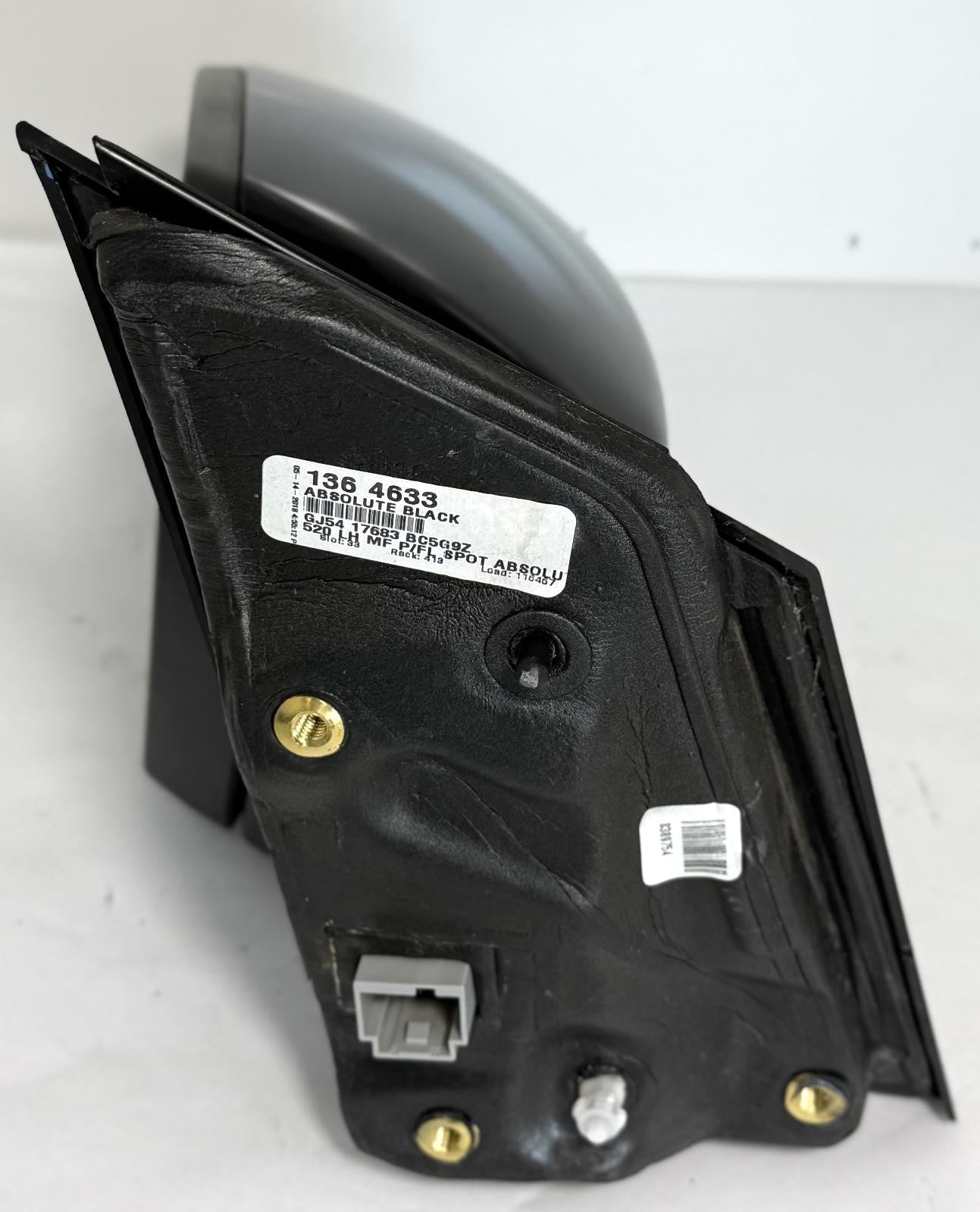 Used Left Door Mirror fits: 2018 Ford Escape w/o blind spot alert painted cap no