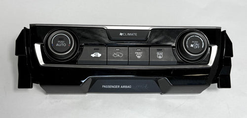 2017-2021 HONDA CIVIC TEMPERATURE CLIMATE CONTROL HEATER A/C OEM