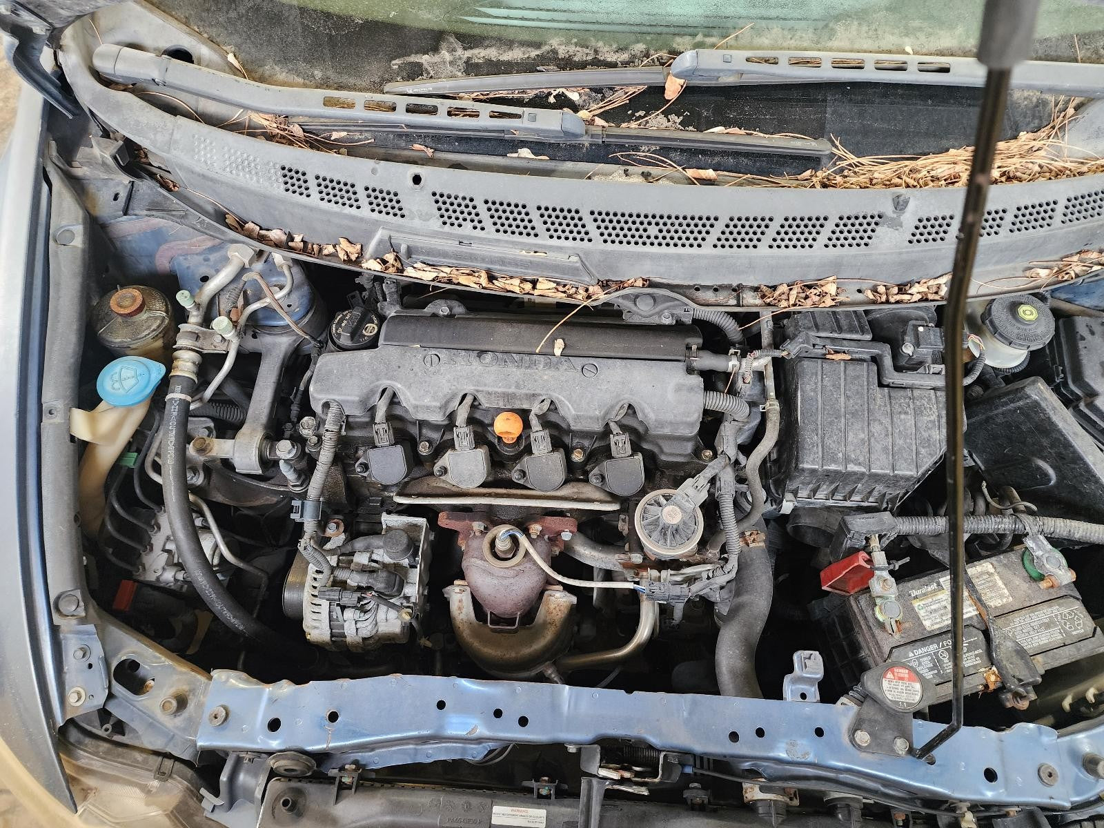 Used Engine Complete Assembly fits: 2007 Honda Civic 1.8L VIN 1 6th digit gasoli